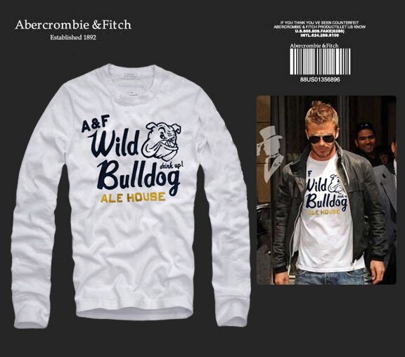 Abercrombie & Fitch Homme 2504 T-Shirts manches longues