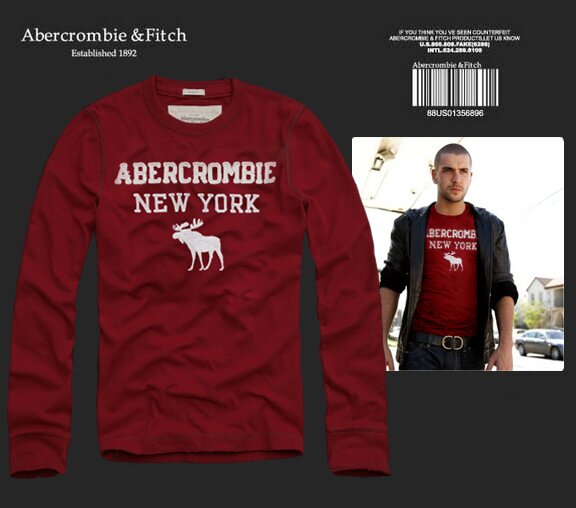 Abercrombie & Fitch Homme 2506 T-Shirts manches longues