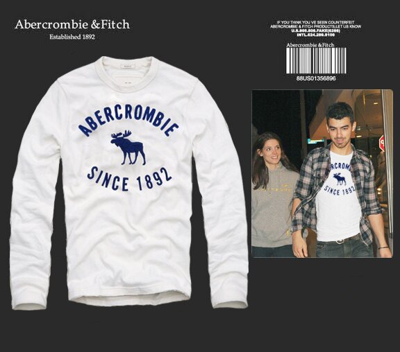 Abercrombie & Fitch Homme 2508 T-Shirts manches longues