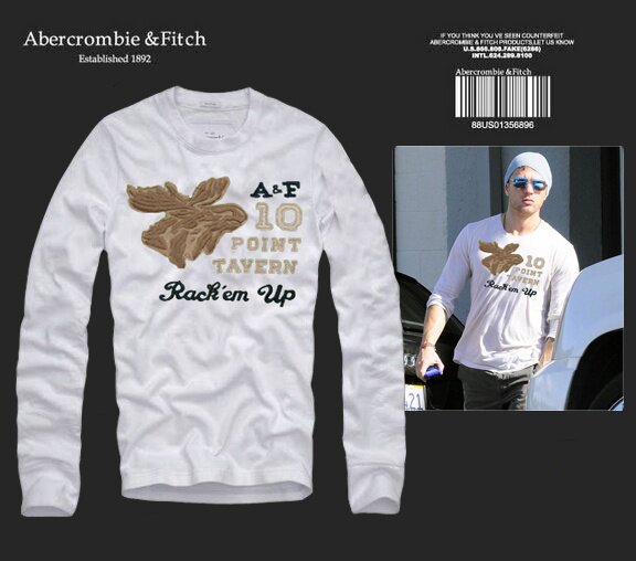 Abercrombie & Fitch Homme 2509 T-Shirts manches longues