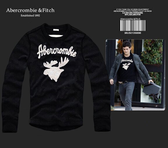 Abercrombie & Fitch Homme 2517 T-Shirts manches longues