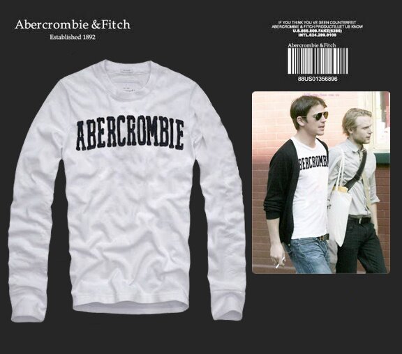 Abercrombie & Fitch Homme 2519 T-Shirts manches longues