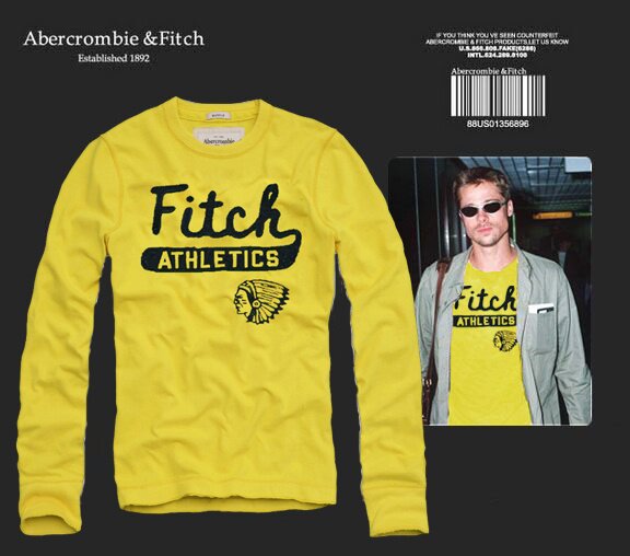 Abercrombie & Fitch Homme 2522 T-Shirts manches longues