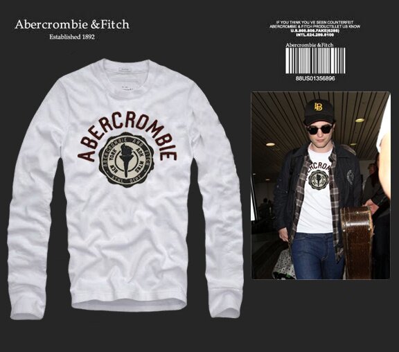 Abercrombie & Fitch Homme 2523 T-Shirts manches longues