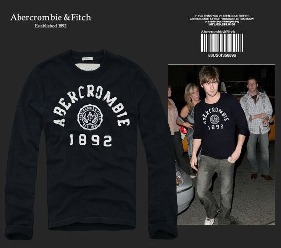 Abercrombie & Fitch Homme 2524 T-Shirts manches longues