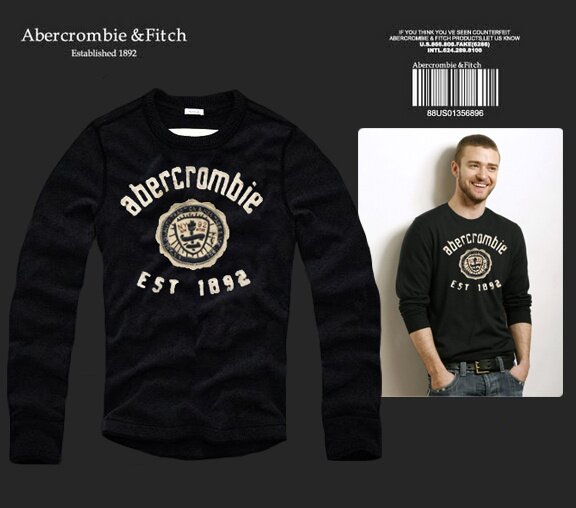 Abercrombie & Fitch Homme 2525 T-Shirts manches longues
