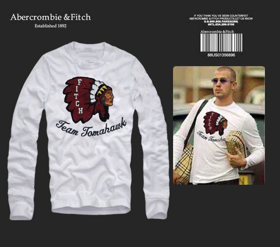 Abercrombie & Fitch Homme 2527 T-Shirts manches longues