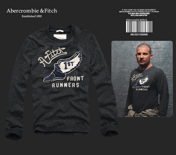 Abercrombie & Fitch Homme 2529 T-Shirts manches longues