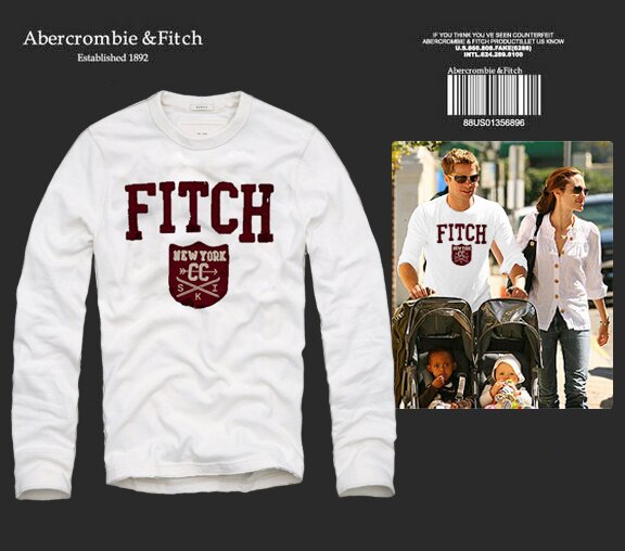 Abercrombie & Fitch Homme 2530 T-Shirts manches longues