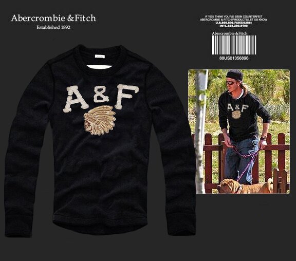Abercrombie & Fitch Homme 2536 T-Shirts manches longues