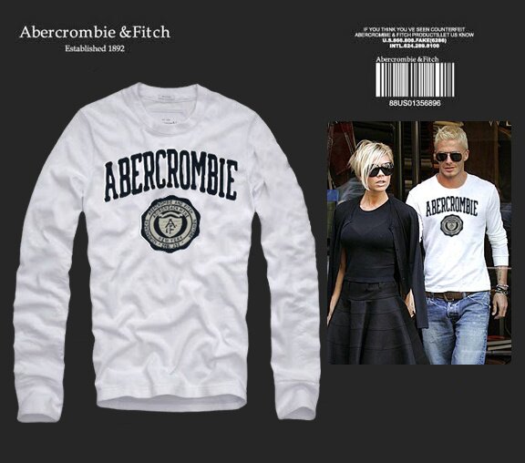 Abercrombie & Fitch Homme 2537 T-Shirts manches longues