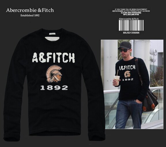 Abercrombie & Fitch Homme 2538 T-Shirts manches longues