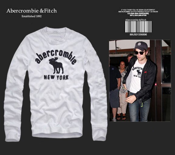 Abercrombie & Fitch Homme 2539 T-Shirts manches longues
