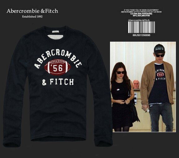 Abercrombie & Fitch Homme 2544 T-Shirts manches longues