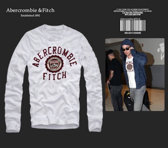 Abercrombie & Fitch Homme 2545 T-Shirts manches longues
