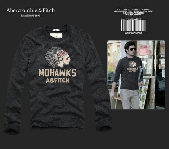 Abercrombie & Fitch Homme 2546 T-Shirts manches longues
