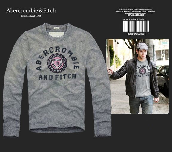 Abercrombie & Fitch Homme 2548 T-Shirts manches longues