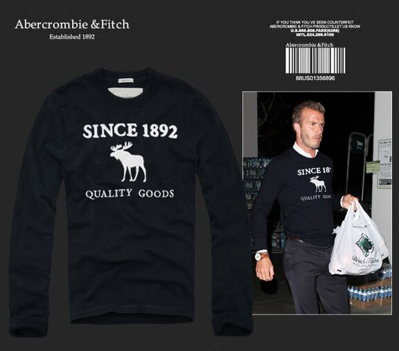 Abercrombie & Fitch Homme 2552 T-Shirts manches longues