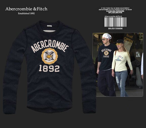 Abercrombie & Fitch Homme 2553 T-Shirts manches longues