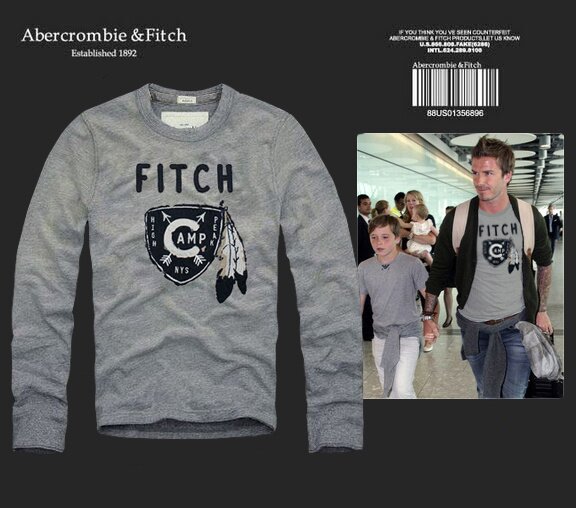 Abercrombie & Fitch Homme 2554 T-Shirts manches longues
