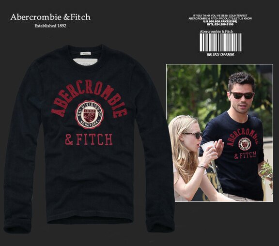 Abercrombie & Fitch Homme 2563 T-Shirts manches longues