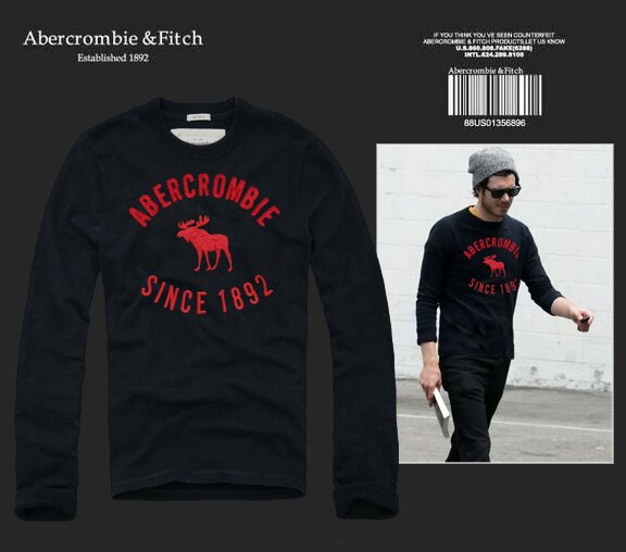 Abercrombie & Fitch Homme 2566 T-Shirts manches longues