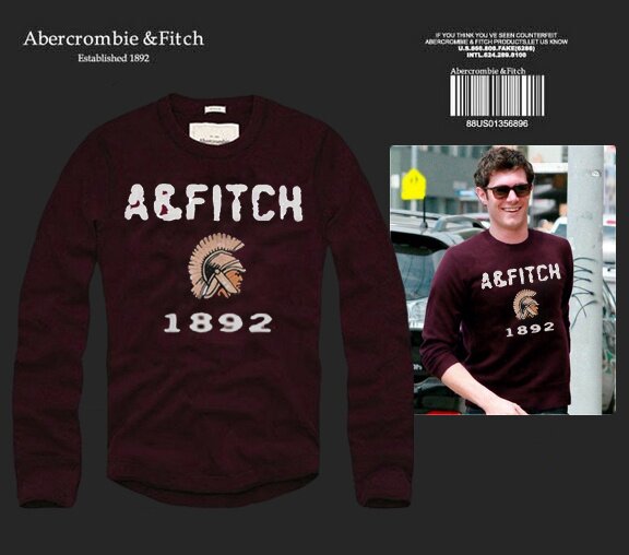 Abercrombie & Fitch Homme 2568 T-Shirts manches longues