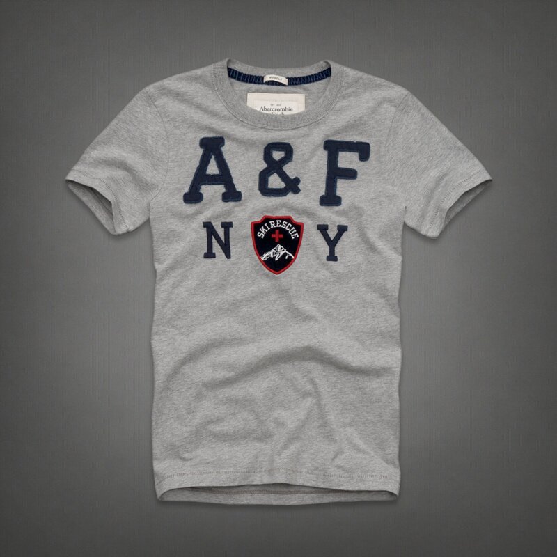 Abercrombie Fitch Homme 3571 T-Shirts Vente de Londres