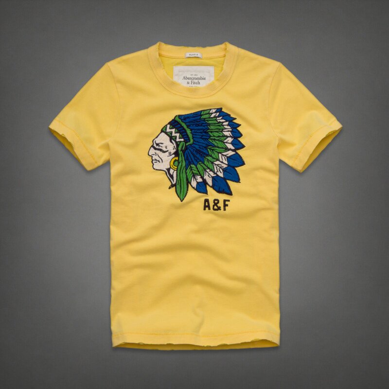 Abercrombie Fitch Homme 3572 T-Shirts Vente de Londres