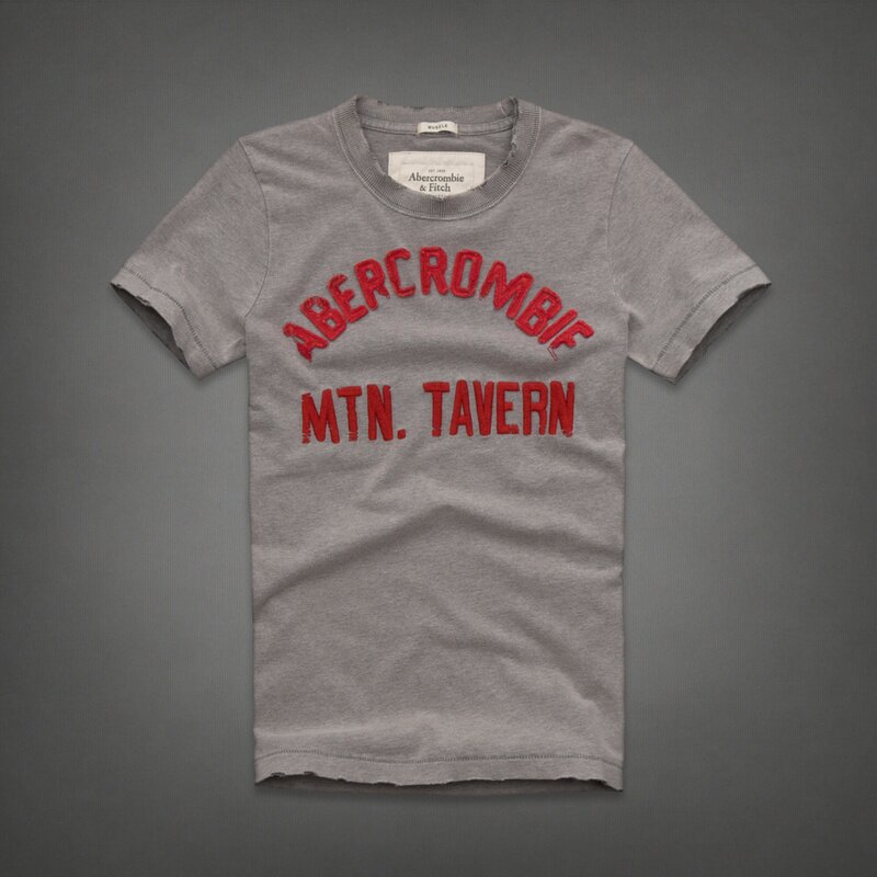 Abercrombie Fitch Homme 3574 T-Shirts Vente de Londres