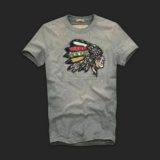 Abercrombie Fitch Homme 3613 T-Shirts Vente de Londres