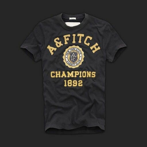 Abercrombie Fitch Homme 3645 T-Shirts Vente de Londres