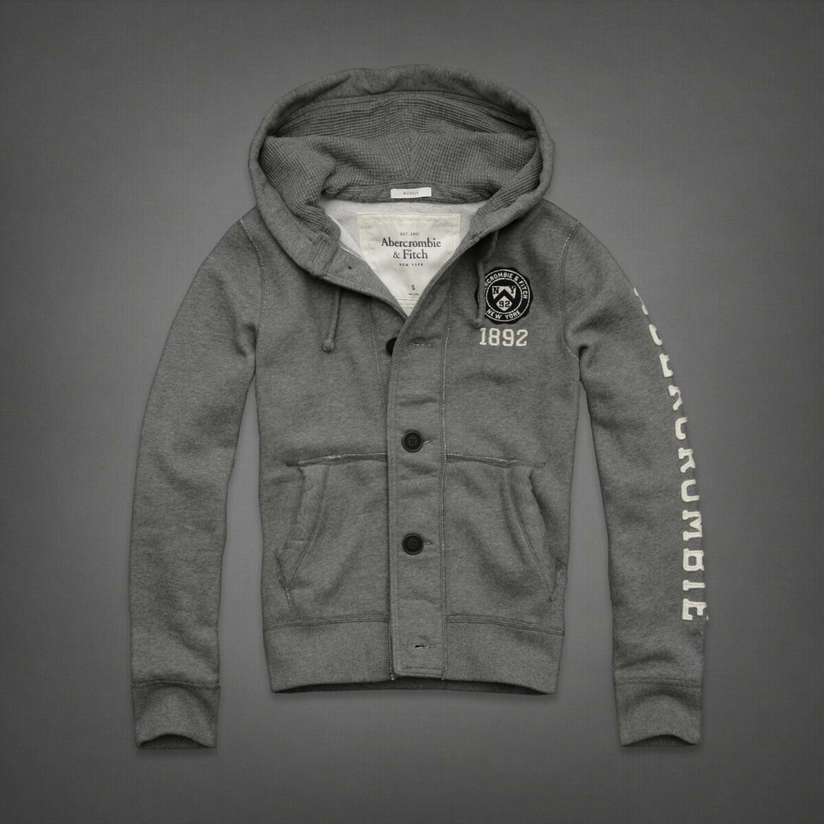 Abercrombie Homme 2047 Sweats à capuchon mode