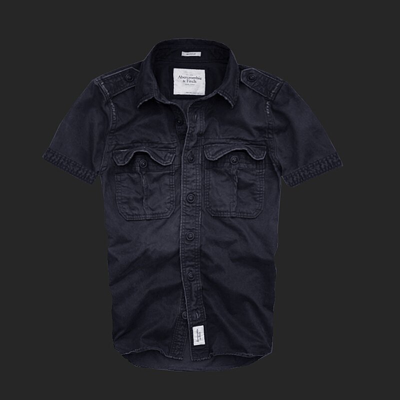 Abercrombie Homme 3386 Washed Short Chemises