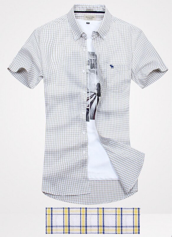 Abercrombie Homme 3403 Washed Short Chemises