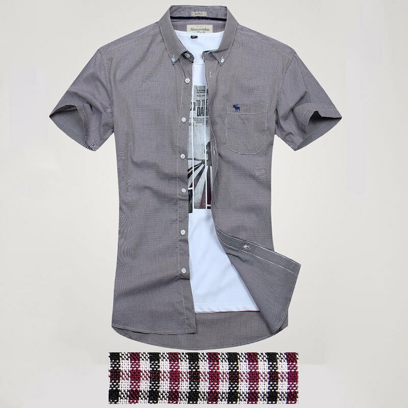 Abercrombie Homme 3413 Washed Short Chemises