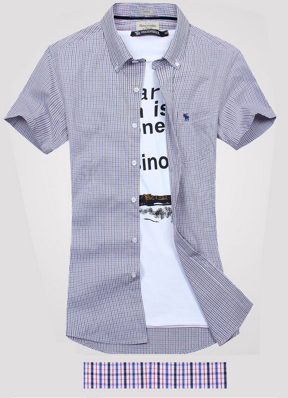 Abercrombie Homme 3414 Washed Short Chemises