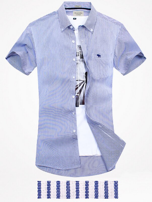 Abercrombie Homme 3417 Washed Short Chemises