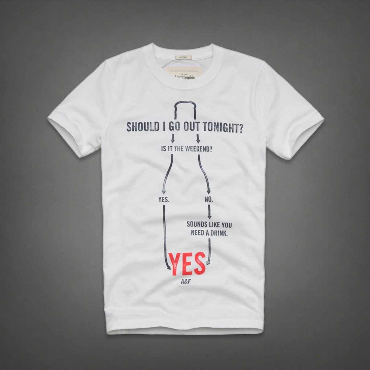 Abercrombie Fitch Homme 3868 T-Shirts vêtements