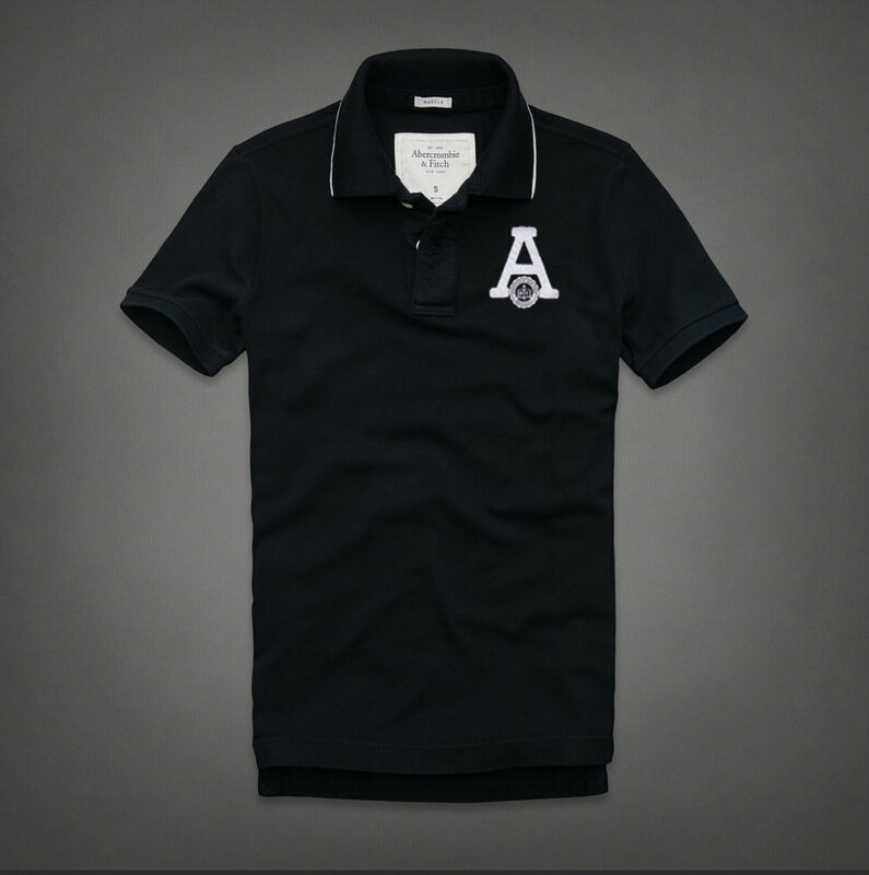 Abercrombie Homme 3176 Polo Court Tees vêtements Outlet