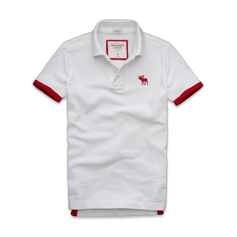 Abercrombie Homme 3185 Polo Court Tees vêtements Outlet