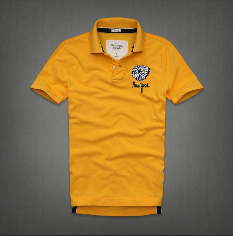 Abercrombie Homme 3186 Polo Court Tees vêtements Outlet