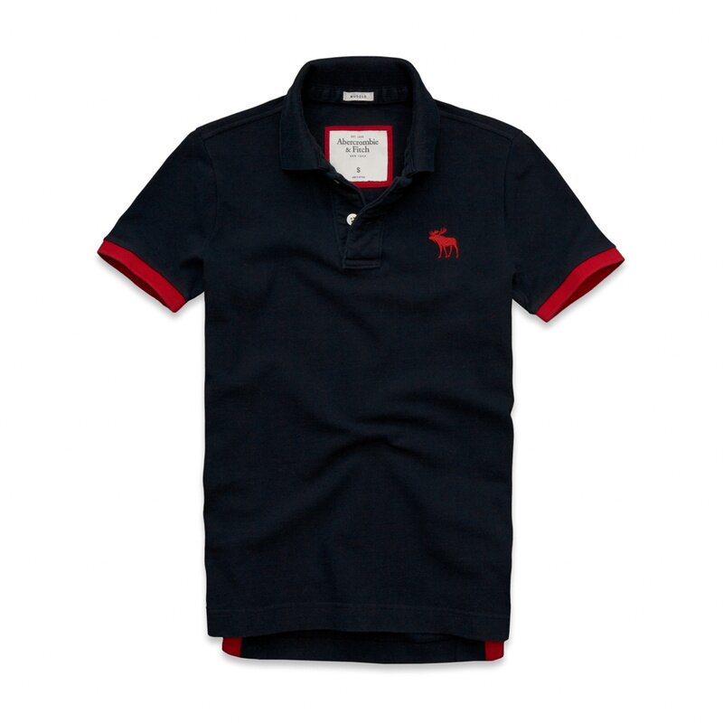 Abercrombie Homme 3187 Polo Court Tees vêtements Outlet