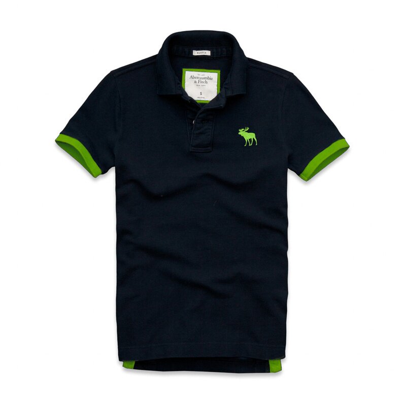 Abercrombie Homme 3189 Polo Court Tees vêtements Outlet