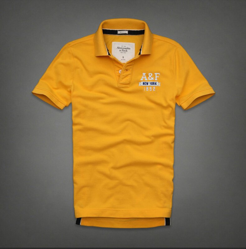 Abercrombie Homme 3190 Polo Court Tees vêtements Outlet