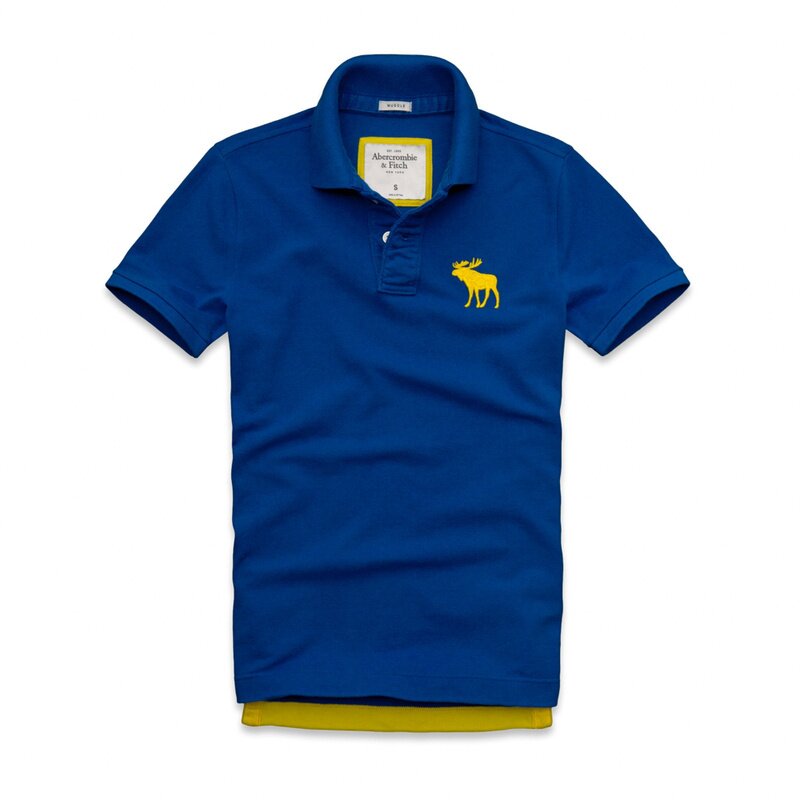 Abercrombie Homme 3193 Polo Court Tees vêtements Outlet