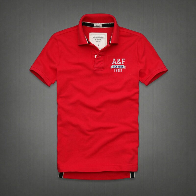Abercrombie Homme 3194 Polo Court Tees vêtements Outlet