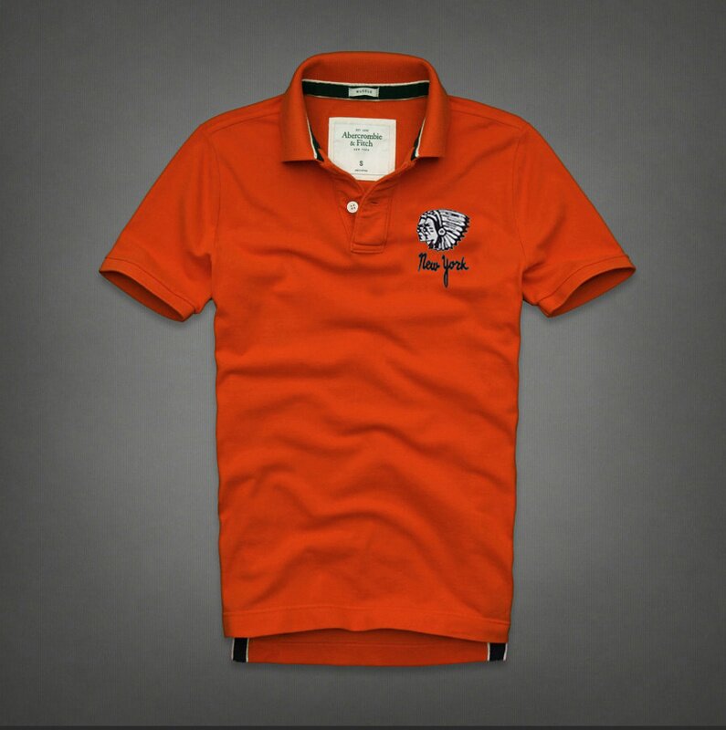 Abercrombie Homme 3196 Polo Court Tees vêtements Outlet