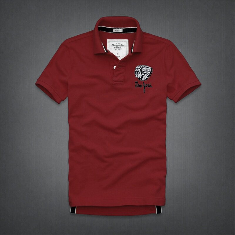 Abercrombie Homme 3198 Polo Court Tees vêtements Outlet