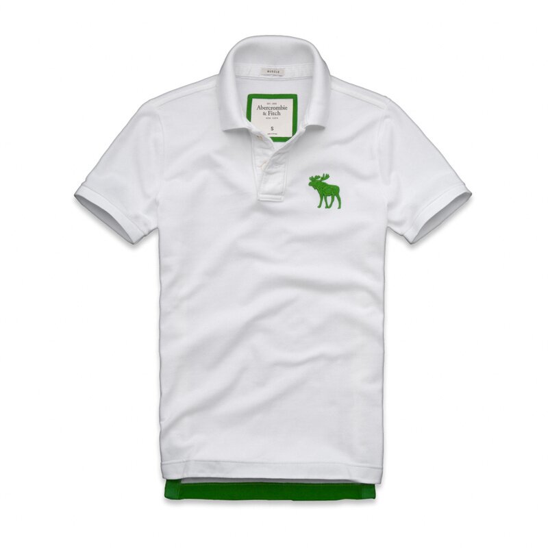Abercrombie Homme 3201 Polo Court Tees vêtements Outlet